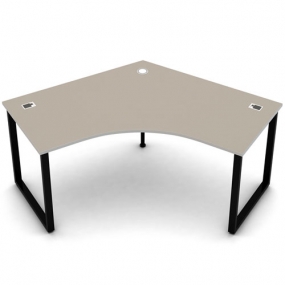 LOTO-120SB 120도 책상,1인 SYSTEM(상판23T)