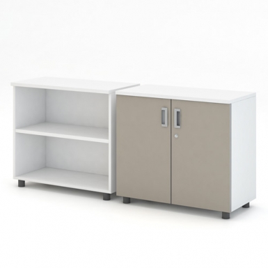 LOTO-RG200 2단책장[SMOOTH HINGE],3KEY